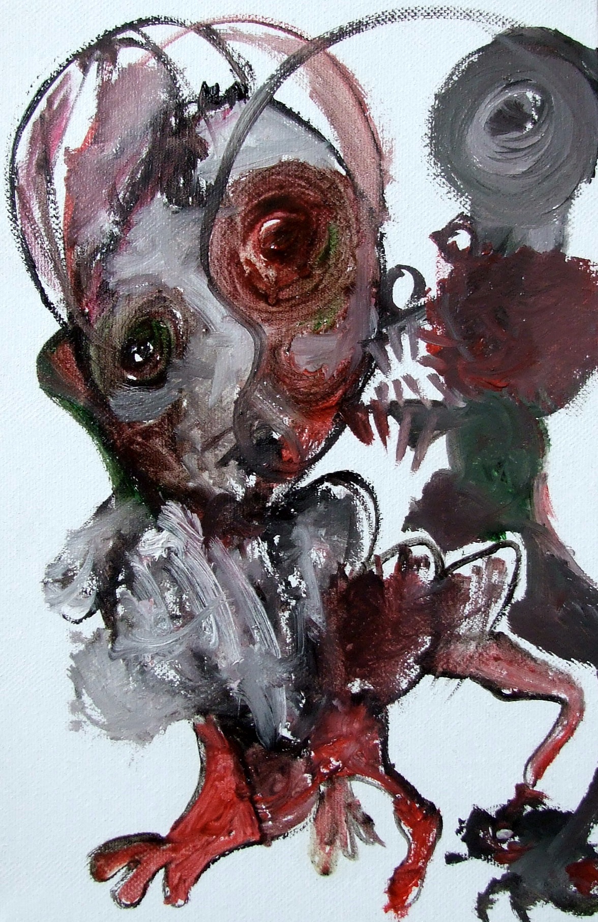 MARCO - huile �� l'eau sur toile