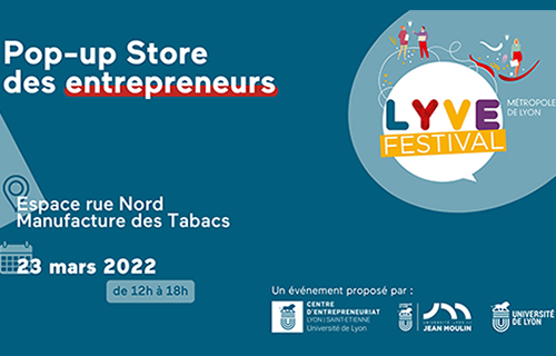 Pop-up store Lyve Universit Jean Moulin